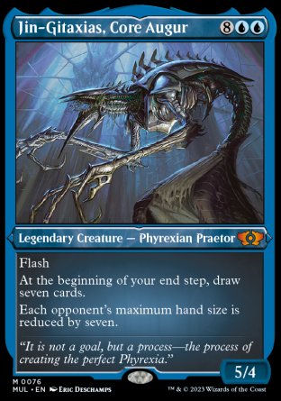 (076) Magic The Gathering Multiverse Legends Single: Jin-Gitaxias, Core Augur (V.2) Mythic