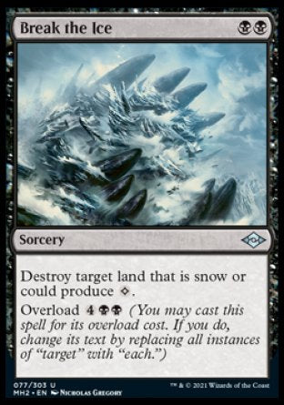 (077) Magic The Gathering Modern Horizons 2 Single: Break the Ice Uncommon