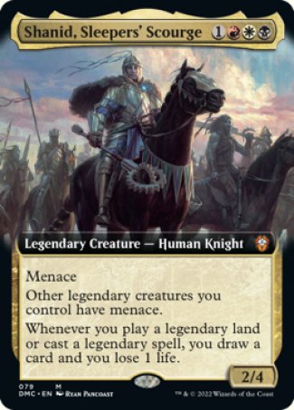 (079) Magic The Gathering Commander: Dominaria United: Extras Single: Shanid, Sleepers' Scourge Mythic