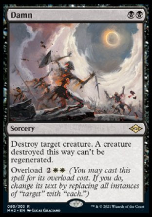 (080) Magic The Gathering Modern Horizons 2 Single: Damn Rare