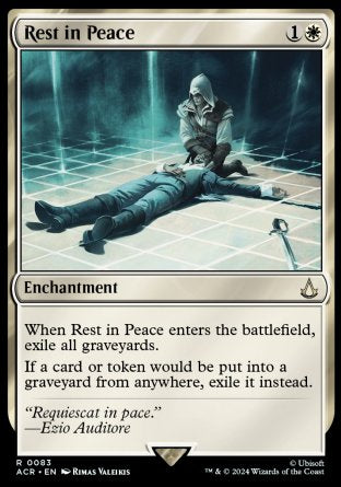 (083) Magic The Gathering Universes Beyond: Assassin's Creed Single: Rest in Peace Rare