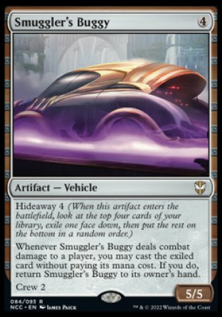 (084) Magic The Gathering Commander: Streets of New Capenna Single: Smuggler's Buggy Rare