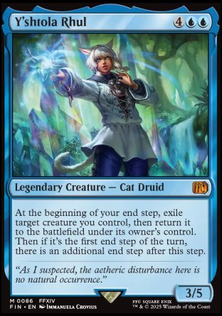 (086) Magic The Gathering Magic: The Gathering - FINAL FANTASY Single: Y'shtola Rhul Mythic