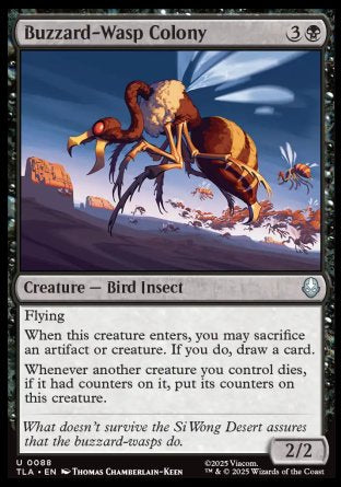 (088) Magic The Gathering Magic: The Gathering | Avatar: The Last Airbender Single: Buzzard-Wasp Colony Uncommon