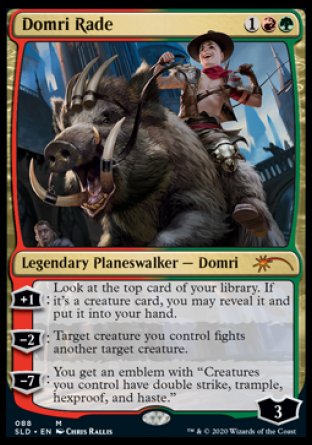 (088) Magic The Gathering Secret Lair Drop Series Single: Domri Rade Holo Mythic