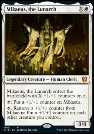 (089) Magic The Gathering Commander: Innistrad: Midnight Hunt Single: Mikaeus, the Lunarch Mythic
