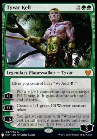 (198) Magic The Gathering The List Single: Tyvar Kell Mythic