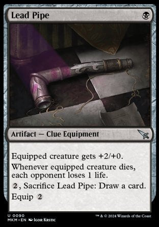(090) Magic The Gathering Murders at Karlov Manor Single: Lead Pipe Uncommon
