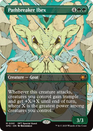 (091) Magic The Gathering Special Guests Single: Pathbreaker Ibex Mythic