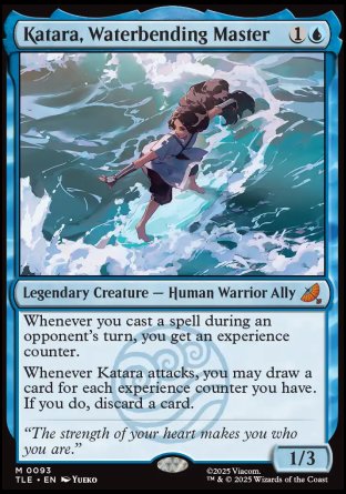 (093) Magic The Gathering Magic: The Gathering | Avatar: The Last Airbender: Eternal Single: Katara, Waterbending Master (V.1) Mythic