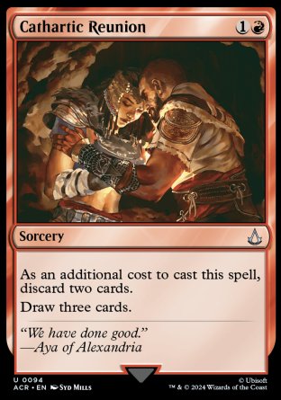 (094) Magic The Gathering Universes Beyond: Assassin's Creed Single: Cathartic Reunion Uncommon