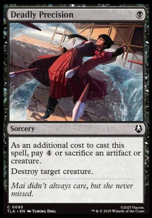 (095) Magic The Gathering Magic: The Gathering | Avatar: The Last Airbender Single: Deadly Precision Common