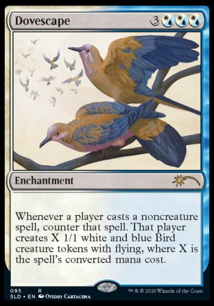 (095) Magic The Gathering Secret Lair Drop Series Single: Dovescape Rare