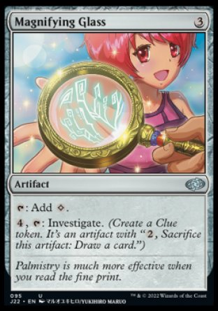(095) Magic The Gathering Jumpstart 2022 Single: Magnifying Glass Uncommon