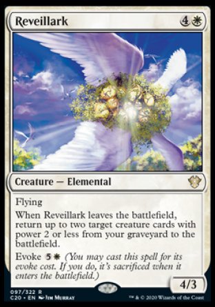 (097/322) Magic The Gathering Commander: Ikoria Single: Reveillark Rare