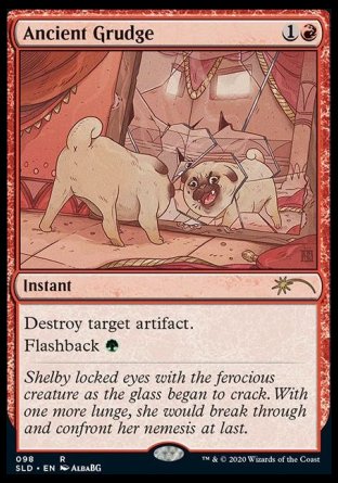 (098) Magic The Gathering Secret Lair Drop Series Single: Ancient Grudge Rare