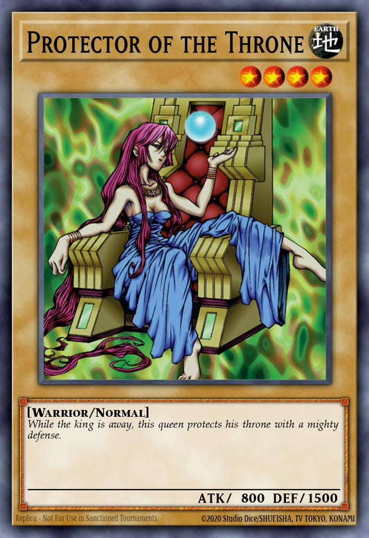 (087) YuGiOh TCG MRD: Metal Raiders Single: Protector of the Throne (V.3 - Common)  Common