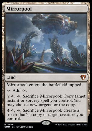 (1010) Magic The Gathering Commander Masters: Extras Single: Mirrorpool Mythic