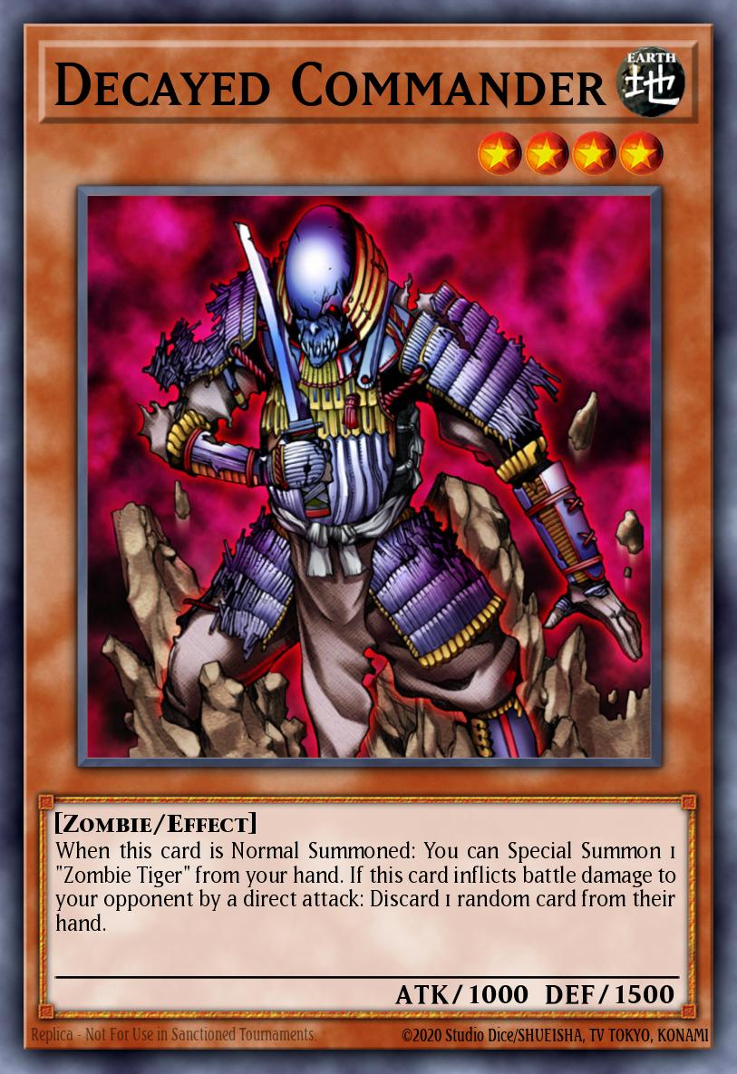 (010) YuGiOh TCG MFC: Magician's Force Single: Decayed Commander Common