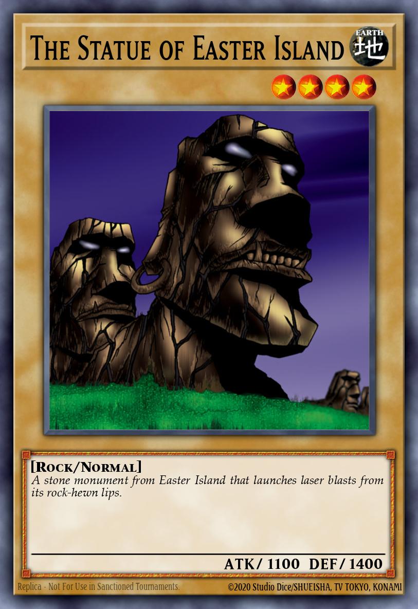 (088) YuGiOh TCG DB2: Dark Beginning 2 Single: The Statue of Easter Island Common