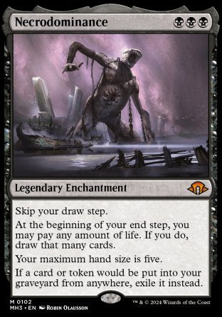 (102) Magic The Gathering Modern Horizons 3 Single: Necrodominance Holo Mythic