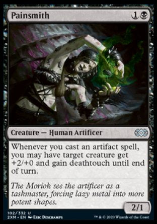 (102/332) Magic The Gathering Double Masters Single: Painsmith Uncommon