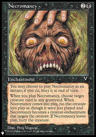 (000) Magic The Gathering The List Single: Necromancy Uncommon