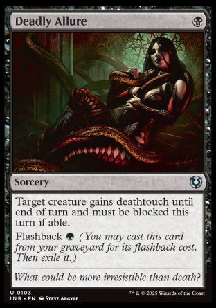 (103) Magic The Gathering Innistrad Remastered Single: Deadly Allure Uncommon