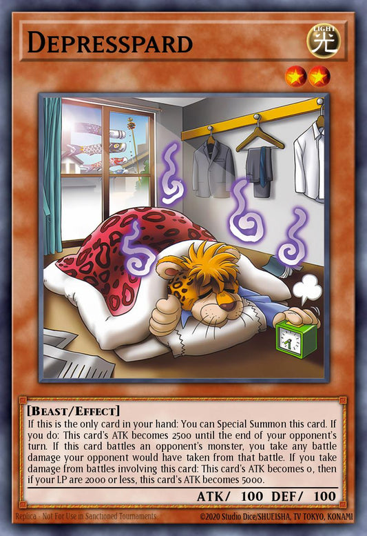 (031) YuGiOh TCG INFO: The Infinite Forbidden Single: Depresspard  Common