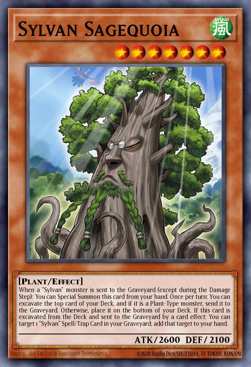(040) YuGiOh TCG PGL2: Premium Gold 2 Single: Sylvan Sagequoia Gold Rare