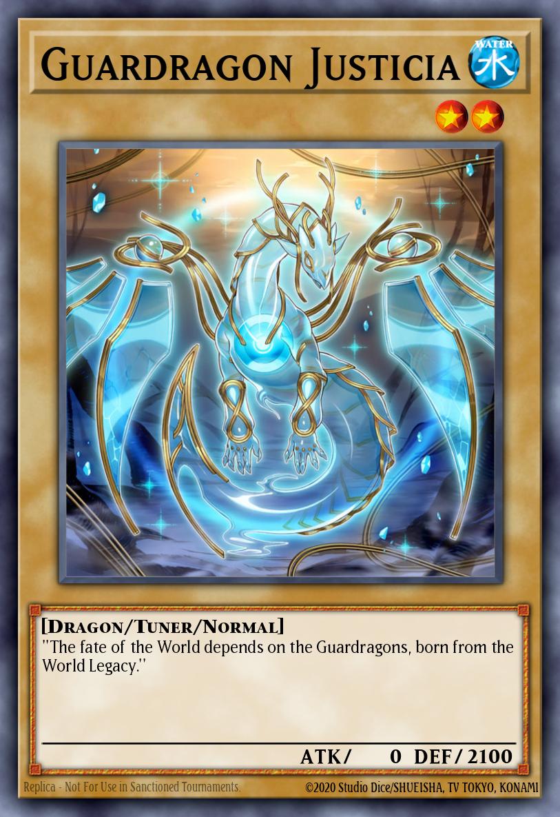 (008) YuGiOh TCG MP20: 2020 Tin of Lost Memories Mega Pack Single: Guardragon Justicia Common