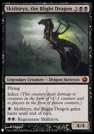 (079) Magic The Gathering The List Single: Skithiryx, the Blight Dragon Mythic