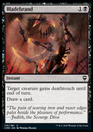 (110/361) Magic The Gathering Commander Legends Single: Bladebrand Common