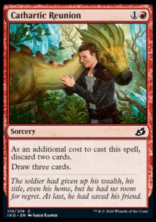 (110/274) Magic The Gathering Ikoria: Lair of Behemoths Single: Cathartic Reunion Holo Common