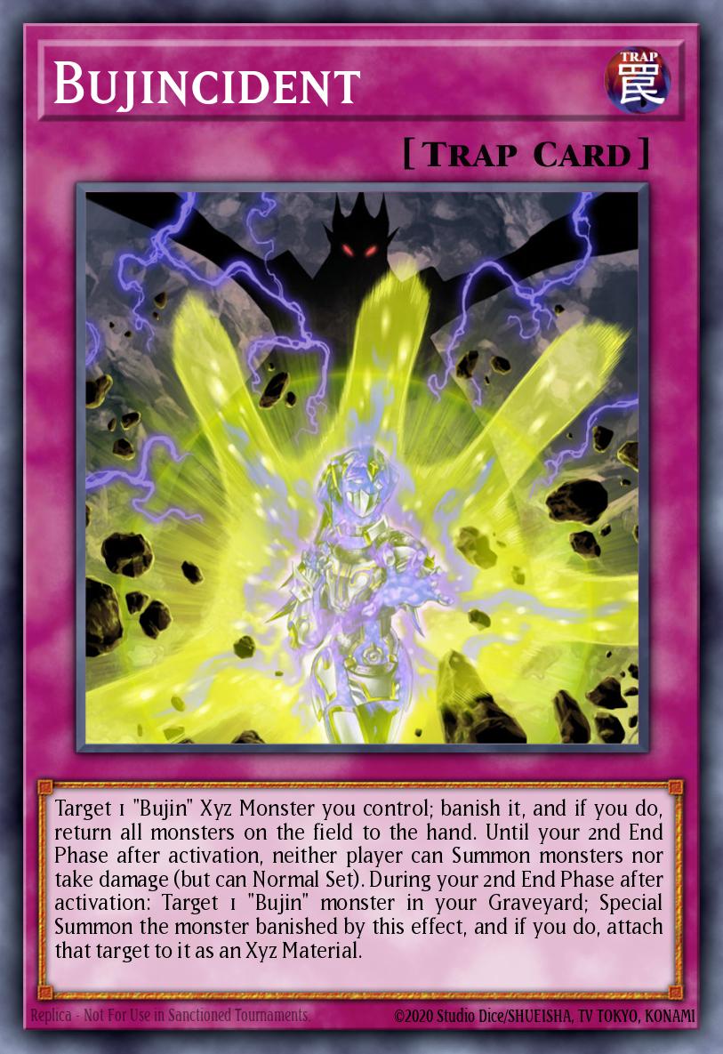 (075) YuGiOh TCG PRIO: Primal Origin Single: Bujincident  Common