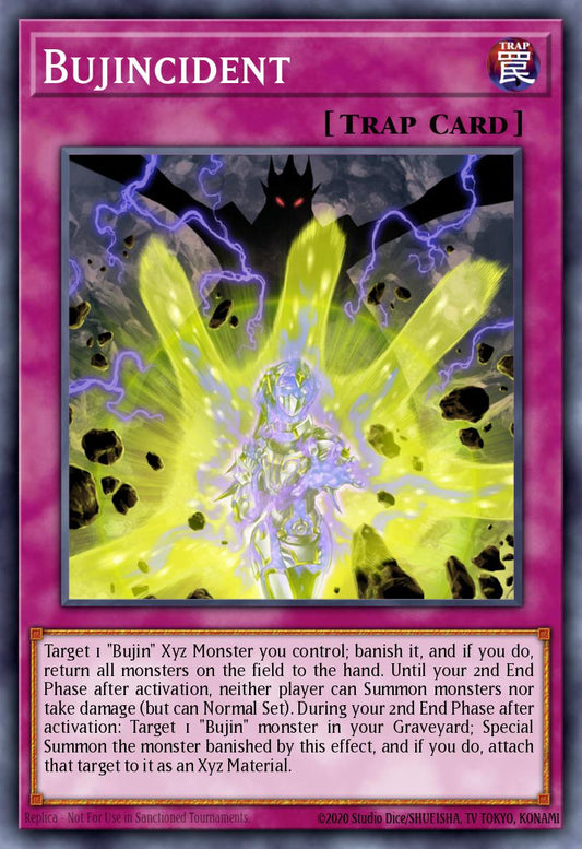 (075) YuGiOh TCG PRIO: Primal Origin Single: Bujincident  Common