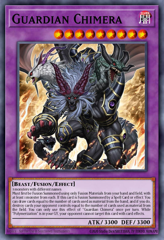 (023) YuGiOh TCG RA02: 25th Anniversary Rarity Collection II Single: Guardian Chimera (V.6 - Collectors Rare)  Collectors Rare