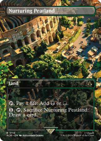 (114) Magic The Gathering Universes Beyond: Assassin's Creed: Extras Single: Nurturing Peatland Rare