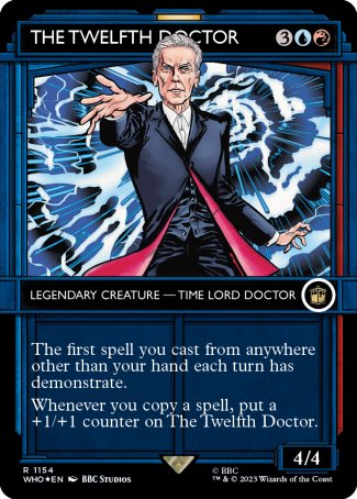 (1154) Magic The Gathering Universes Beyond: Doctor Who: Extras Single: The Twelfth Doctor (V.5) Rare