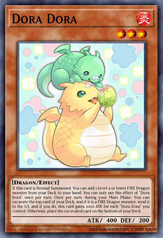 (028) YuGiOh TCG INFO: The Infinite Forbidden Single: Dora Dora  Common