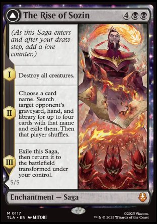 (117) Magic The Gathering Magic: The Gathering | Avatar: The Last Airbender Single: The Rise of Sozin // Fire Lord Sozin Holo Mythic