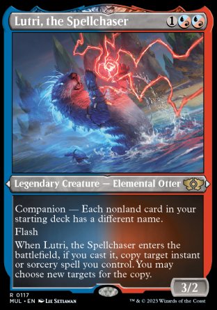 (117) Magic The Gathering Multiverse Legends Single: Lutri, the Spellchaser (V.2) Rare
