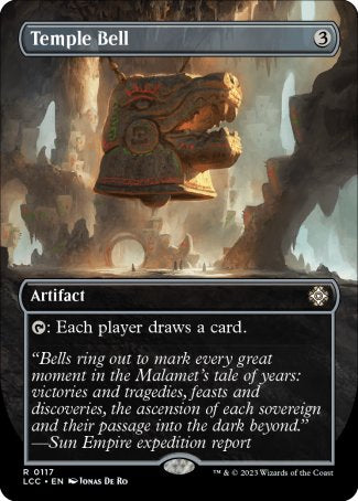 (117) Magic The Gathering Commander: The Lost Caverns of Ixalan: Extras Single: Temple Bell Rare