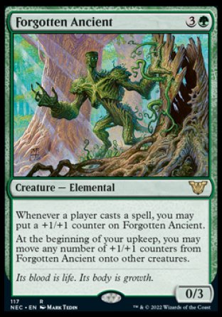(117) Magic The Gathering Commander: Kamigawa: Neon Dynasty Single: Forgotten Ancient Rare