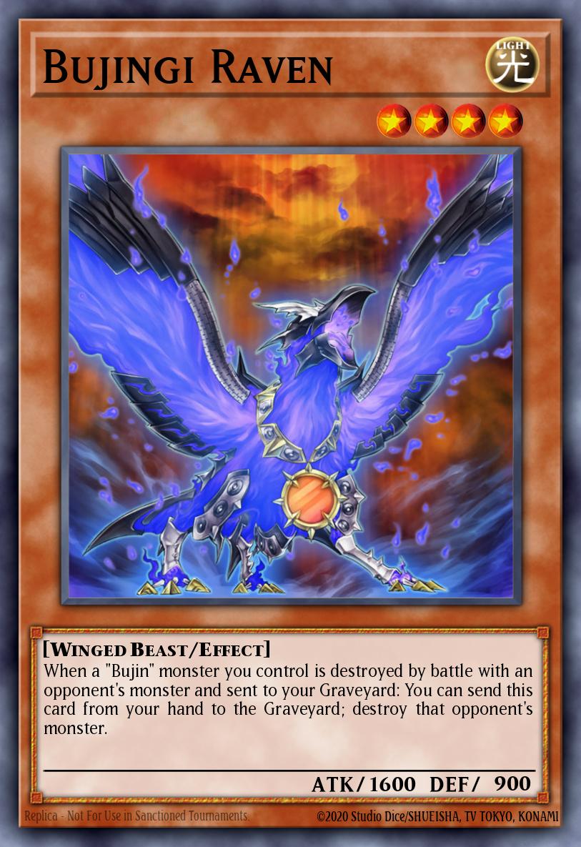 (179) YuGiOh TCG MP14: 2014 Mega-Tins Mega-Pack Single: Bujingi Raven Rare