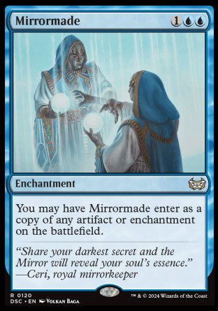 (120) Magic The Gathering Commander: Duskmourn: House of Horror Single: Mirrormade Rare