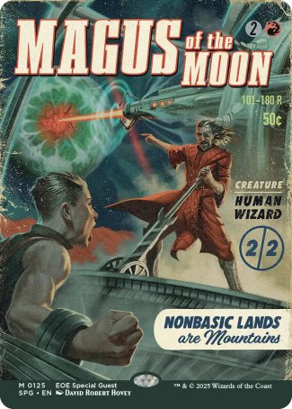 (125) Magic The Gathering Special Guests Single: Magus of the Moon Mythic