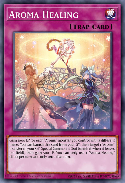 (077) YuGiOh TCG PHNI: Phantom Nightmare Single: Aroma Healing  Common