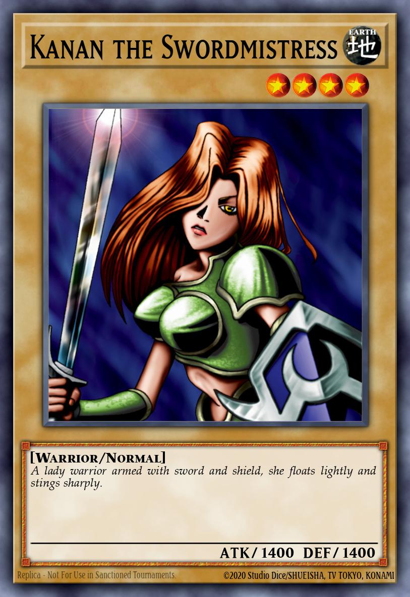 (228) YuGiOh TCG LCYW: Legendary Collection 3: Mega Pack Single: Kanan the Swordmistress Ultra Rare