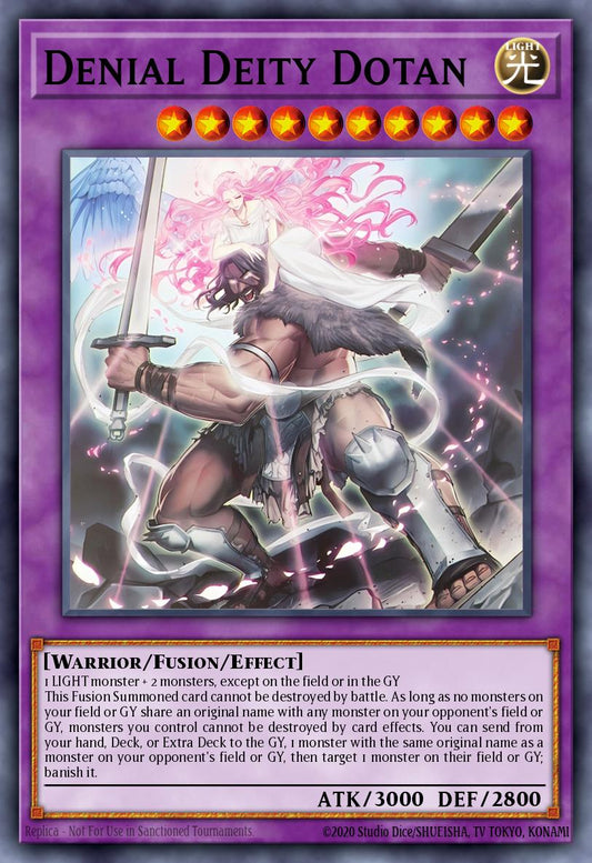 (432) YuGiOh TCG MP25: 2025 Mega-Pack Tin Single: Denial Deity Dotan  Common